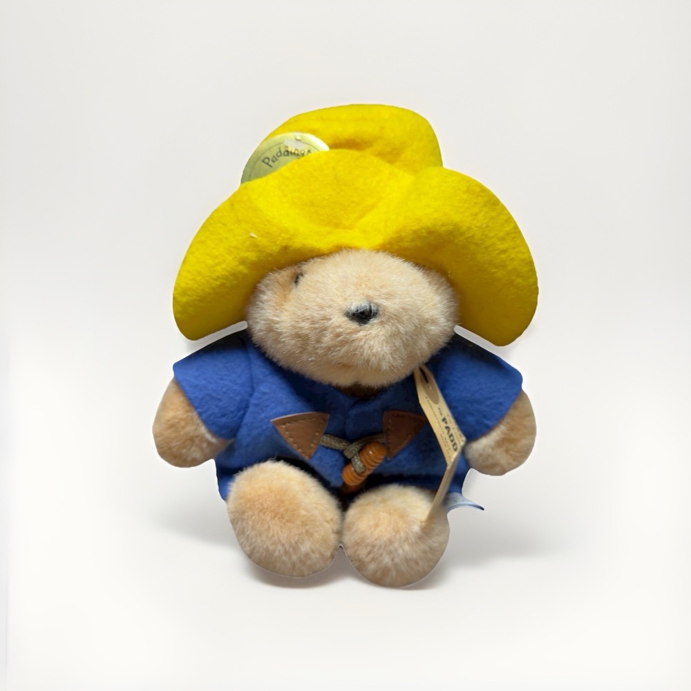 Vintage 1983 Eden Toys Paddington Bear 32nd‎ Anniversary NWT Korea Felt Coat Hat